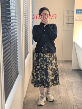 「LACOSTE（ラコステ）のアイテム」を使った、mokoさん（レディース・157cm）の夏コーディネート
