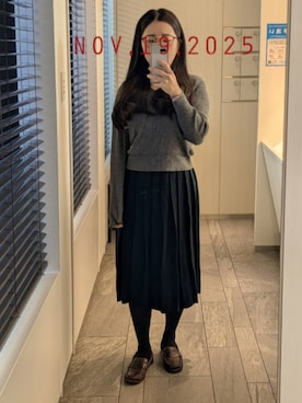 mokoさん(レディース・157cm)の冬コーディネート