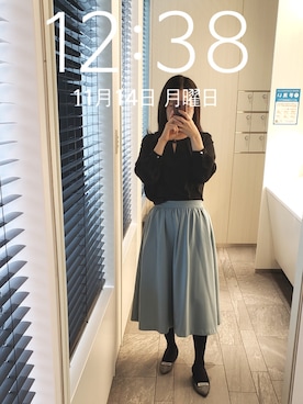 「PICHE ABAHOUSE（ピシェ アバハウス）のアイテム」を使った、mokoさん（レディース・157cm）の秋コーディネート