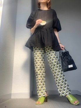 cheryさん（レディース・156cm）の夏コーディネート