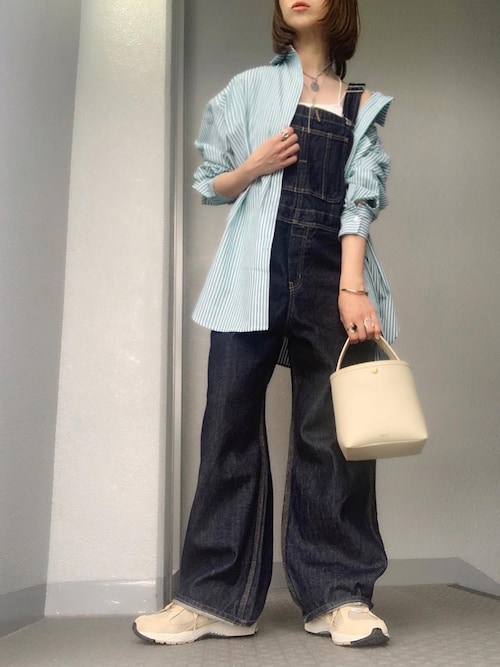 SLOBE IENA（スローブイエナ）の「LE DENIM BIG オーバーオール