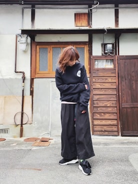 「RehersalL（リハーズオール）のアイテム」を使った、まいちんさん（レディース・150cm）の冬コーディネート