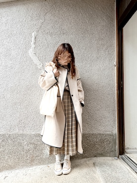 もぴこさん（レディース・160cm）の冬コーディネート