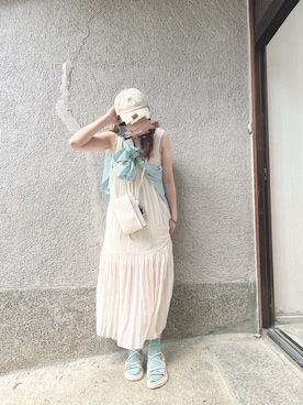 もぴこさん（レディース・160cm）の夏コーディネート