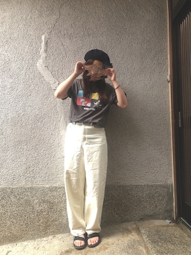 もぴこさん(レディース・160cm)の夏コーディネート