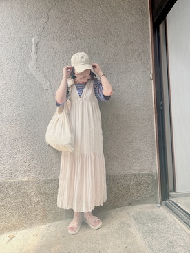 もぴこさん(レディース・160cm)の夏コーディネート