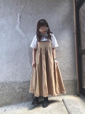 もぴこさん（レディース・160cm）の夏コーディネート