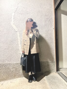 もぴこさん（レディース・160cm）の冬コーディネート