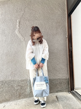 もぴこさん（レディース・160cm）の春コーディネート