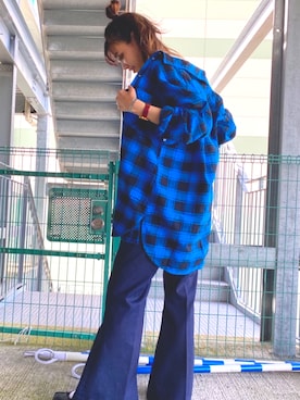 「DIESEL」｜「アイテム（ワンピース/ドレス）」を使った、natsuki otaさん（レディース・169cm）の夏コーディネート
