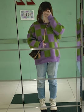 karin さん（レディース・157cm）の冬コーディネート