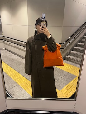 「STYLEMIXER（スタイルミキサー）のアイテム（ジャケット/アウター）」を使った、優さん（レディース・160cm）の秋コーディネート