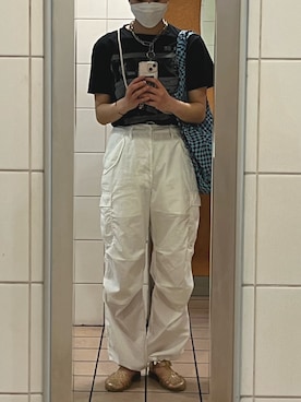 優さん（レディース・160cm）の夏コーディネート