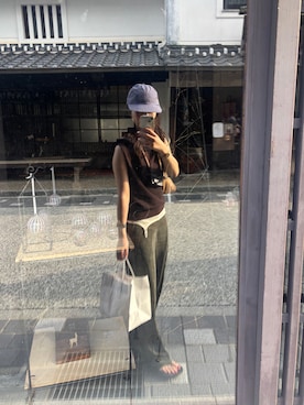 優さん(レディース・160cm)の夏コーディネート