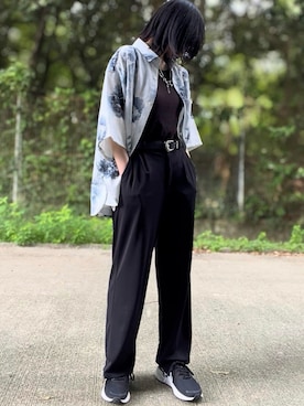 wabiさん（レディース・162cm）の夏コーディネート