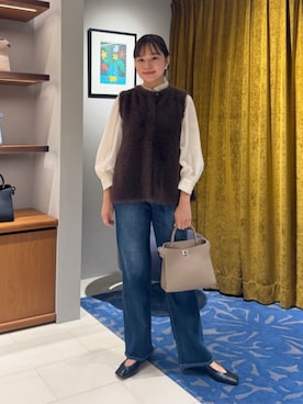 WatanabeTOMORROWLANDさん(レディース・162cm)の秋コーディネート