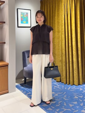 WatanabeTOMORROWLANDさん(レディース・162cm)の夏コーディネート