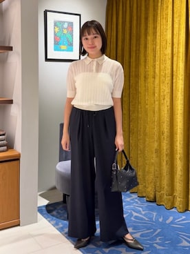 WatanabeTOMORROWLANDさん（レディース・162cm）の夏コーディネート
