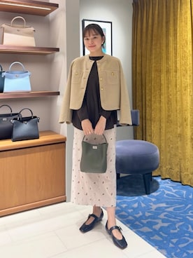 WatanabeTOMORROWLANDさん（レディース・162cm）の秋コーディネート