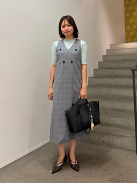 WatanabeTOMORROWLANDさん(レディース・162cm)の夏コーディネート