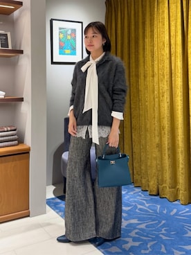 WatanabeTOMORROWLANDさん（レディース・162cm）の秋コーディネート