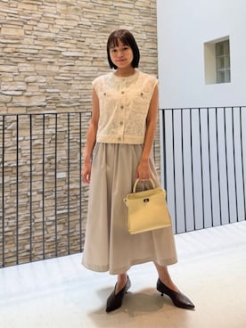WatanabeTOMORROWLANDさん(レディース・162cm)の夏コーディネート