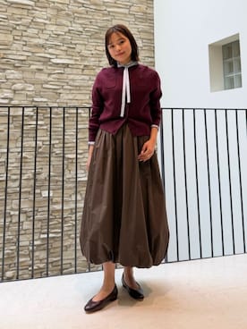 「caban（キャバン）のアイテム」を使った、WatanabeTOMORROWLANDさん（レディース・162cm）の夏コーディネート
