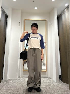 舞幸さん(レディース・156cm)の夏コーディネート