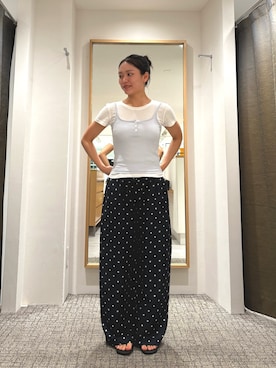 舞幸さん(レディース・156cm)の夏コーディネート