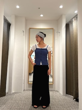 舞幸さん(レディース・156cm)の夏コーディネート
