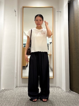 舞幸さん(レディース・156cm)の夏コーディネート
