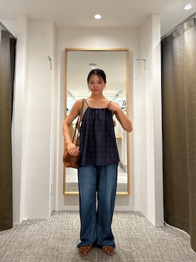舞幸さん(レディース・156cm)の夏コーディネート