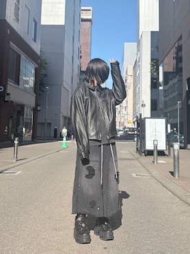 「メンズ」｜ARI🐜さん（レディース・162cm）の秋コーディネート