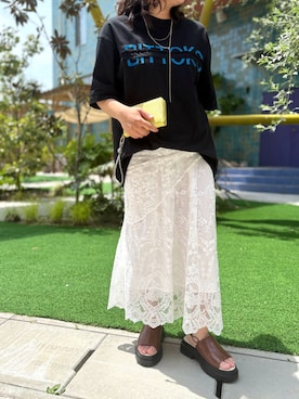 「BITTOKO（ビットコ）のアイテム」を使った、bizcompanymさん（レディース・148cm）の夏コーディネート