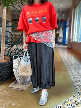 bizcompanym ホシさん(レディース・148cm)の夏コーディネート