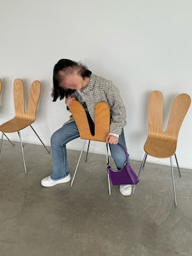 つきさん（レディース・157cm）の秋コーディネート