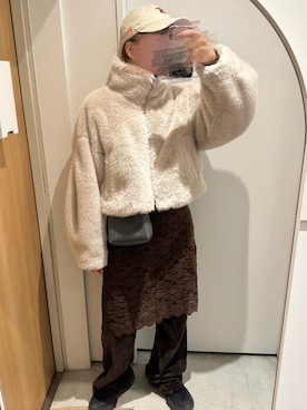 つきさん(レディース・157cm)の冬コーディネート