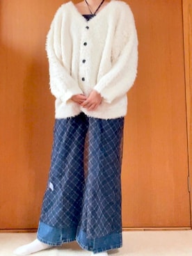 「mystic（ミスティック）のアイテム」を使った、るみさん（レディース・164cm）の秋コーディネート