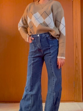 るみさん（骨格ストレート・レディース・164cm）の秋コーディネート