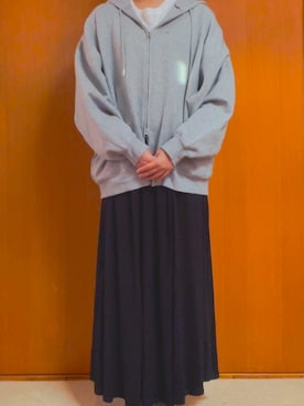 「アイテム（スカート）」を使った、るみさん（レディース・164cm・20代）の秋コーディネート