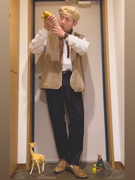 dechidaichiさん（メンズ・175cm）の冬コーディネート