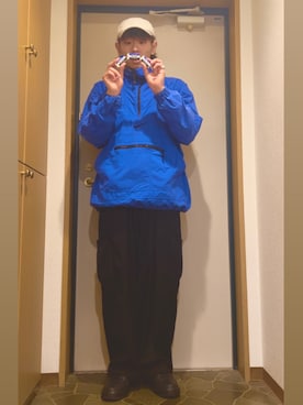 「NIKE（ナイキ）のアイテム（ジャケット/アウター）」を使った、dechidaichiさん（メンズ・175cm）の春コーディネート