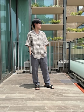 はるきさん（メンズ・173cm）の夏コーディネート