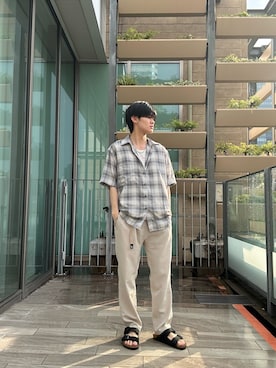 はるきさん（メンズ・173cm）の夏コーディネート