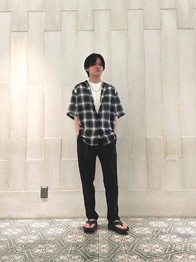 はるきさん(メンズ・173cm)の春コーディネート