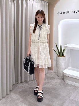 「JILL by JILL STUART（ジルバイジルスチュアート）のアイテム」を使った、kaedejillbyさん（レディース・150cm）の夏コーディネート