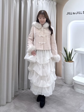「JILL by JILL STUART（ジルバイジルスチュアート）のアイテム（トートバッグ）」を使った、kaedejillbyさん（レディース・150cm）の秋コーディネート