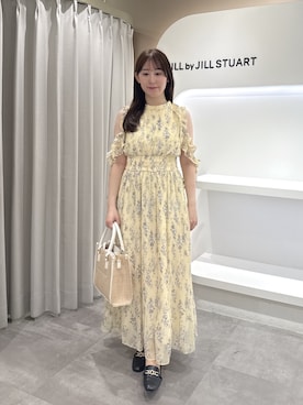 「JILL by JILL STUART（ジルバイジルスチュアート）のアイテム（ワンピース）」を使った、kaedejillbyさん（レディース・150cm）の夏コーディネート