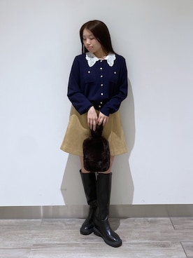 YUさん(レディース・150cm)の秋コーディネート