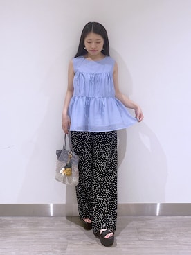 YUさん(レディース・150cm)の夏コーディネート